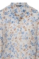 GreenPoint Флорална блуза с шпиц Жени