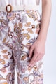 GreenPoint Virágmintás culotte nadrág női