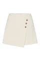 GreenPoint Къса пола-панталон с декоративни копчета Жени