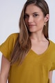 GreenPoint V-nyakú póló női