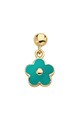 LMTS Kids Turquoise Flower Drop Stud Earrings Момичета