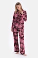 DAGI Pantaloni de pijama din viscoza cu imprimeu floral Femei