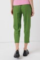 United Colors of Benetton Crop lenvászon nadrág női