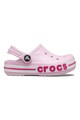 Crocs Крокс с отворена пета и релефно лого на подметката Момичета