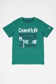 Champion Tricou cu decolteu la baza gatului si imprimeu Authentic Baieti