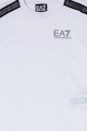 EA7 Pamutpóló logós csíkokkal Fiú