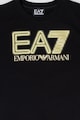 EA7 Памучна тениска с лого Момчета