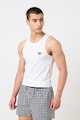 Emporio Armani Underwear Топ с памук и лого Мъже