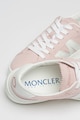 Moncler Basic Monaco nyersbőr és bőr sneaker női