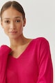 Tatuum V-nyakú egyszínű pulóver női