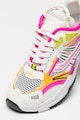 ASH Pantofi sport de piele ecologica cu insertii de plasa Race Colorful Femei