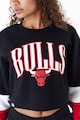 New Era Chicago Bulls ejtett ujjú pulóver női