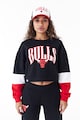 New Era Chicago Bulls ejtett ujjú pulóver női