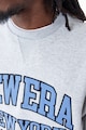 New Era Kerek nyakú logós pamuttartalmú pulóver férfi