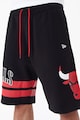 New Era Chicago Bulls mintás rövidnadrág oldalzsebekkel férfi