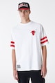 New Era Chicago Bulls mintás bő fazonú póló férfi