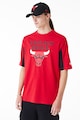 New Era Chicago Bulls mintás pamutpóló férfi