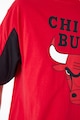 New Era Chicago Bulls mintás pamutpóló férfi