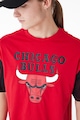 New Era Chicago Bulls mintás pamutpóló férfi