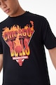 New Era Памучна тениска с щампа на Chicago Bulls Мъже