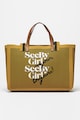 See by Chloé Shopper fazonú táska bőrfogantyúval női