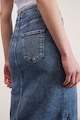 Motivi Fusta midi din denim cu slit lateral Femei