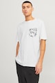 Jack & Jones Tricou regular fit cu buzunar pe piept Barbati