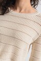 Only Texturált crop pulóver női
