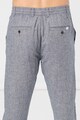 Selected Homme Pantaloni conici din amestec de in Barbati