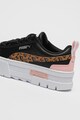 Puma Mayze Wild bőr és műbőr flatform sneaker Lány