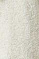 KOTON Kapucnis plüsspulóver hímzett felirattal női