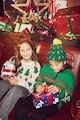KOTON Karácsonyi mintás bolyhos pulóver Lány