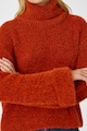 KOTON Пуловер със свободна кройка и поло Жени