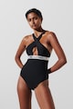 Karl Lagerfeld Egyrészes fürdőruha kivágásokkal női