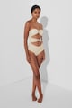 Karl Lagerfeld Egyrészes fürdőruha elöl kivágásokkal női