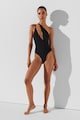 Karl Lagerfeld Egyrészes fürdőruha kivágott részlettel női