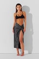 Karl Lagerfeld Бляскава плажна пола с цепка встрани Жени