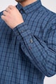 Lee Cooper Риза на каре с джобове с яка с копчета Мъже