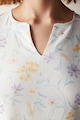 Penti Tricou de pijama cu model floral Femei