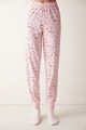Penti Pantaloni de pijama din bumbac cu imprimeu floral Femei