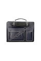 Gave Lux Унисекс кожено куфарче 25025 с джобове с капаче Мъже
