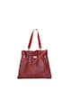 Gave Lux Кожена шопинг чанта с десен Жени