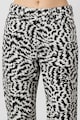 Karl Lagerfeld Blugi cu croiala dreapta si imprimeu zebra Femei