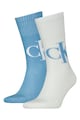 CALVIN KLEIN Дълги чорапи с шарка на лога - 2 чифта Мъже