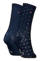 Tommy Hilfiger Hosszú szárú zokni szett logós részlettel - 2 pár női