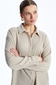 LC WAIKIKI Egyszínű ing ráncolt dizájnnal női