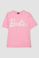 DeFacto Уголемена тениска с шарка с Barbie Жени