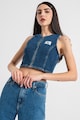 CALVIN KLEIN JEANS Къса блуза от деним Жени