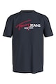 Tommy Jeans Памучена тениска с лого Мъже