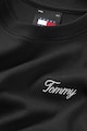 Tommy Jeans Рипсена къса тениска с лого Жени
